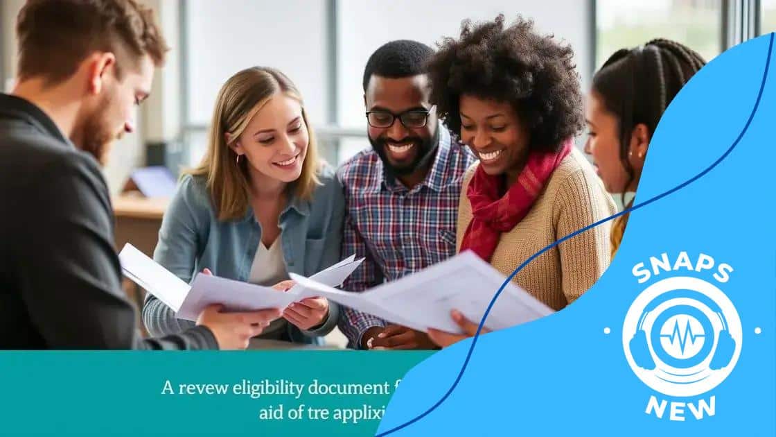 Eligibility criteria for aid programs