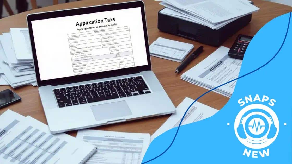 How to apply for tax credits