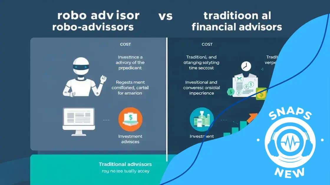 How robo-advisors compare to traditional financial advisors
