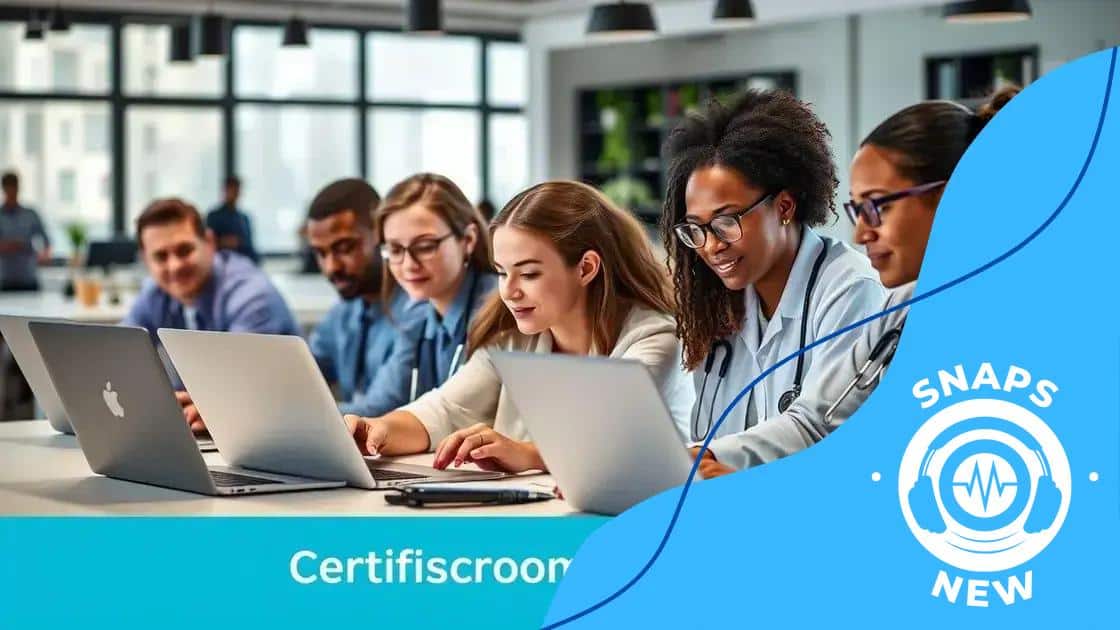 Key industries embracing online certifications